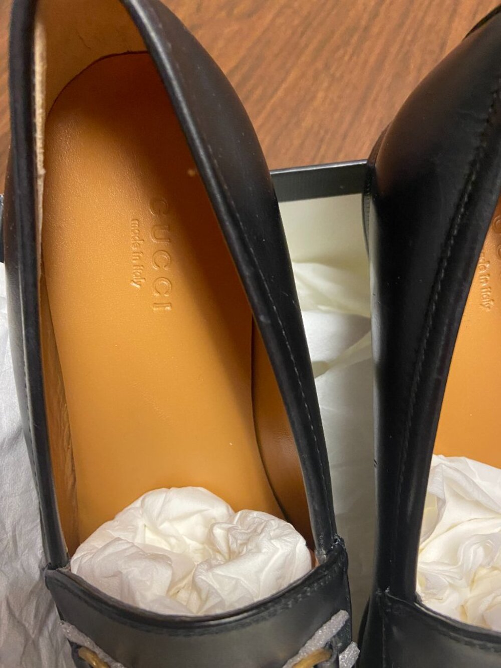 GUCCI "Betis" Leather Mules - Ladies - Picture 6 of 8
